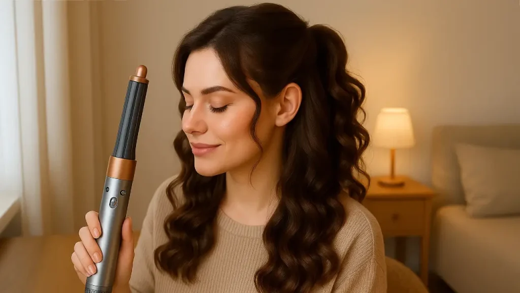 effet wavy avec un air styler