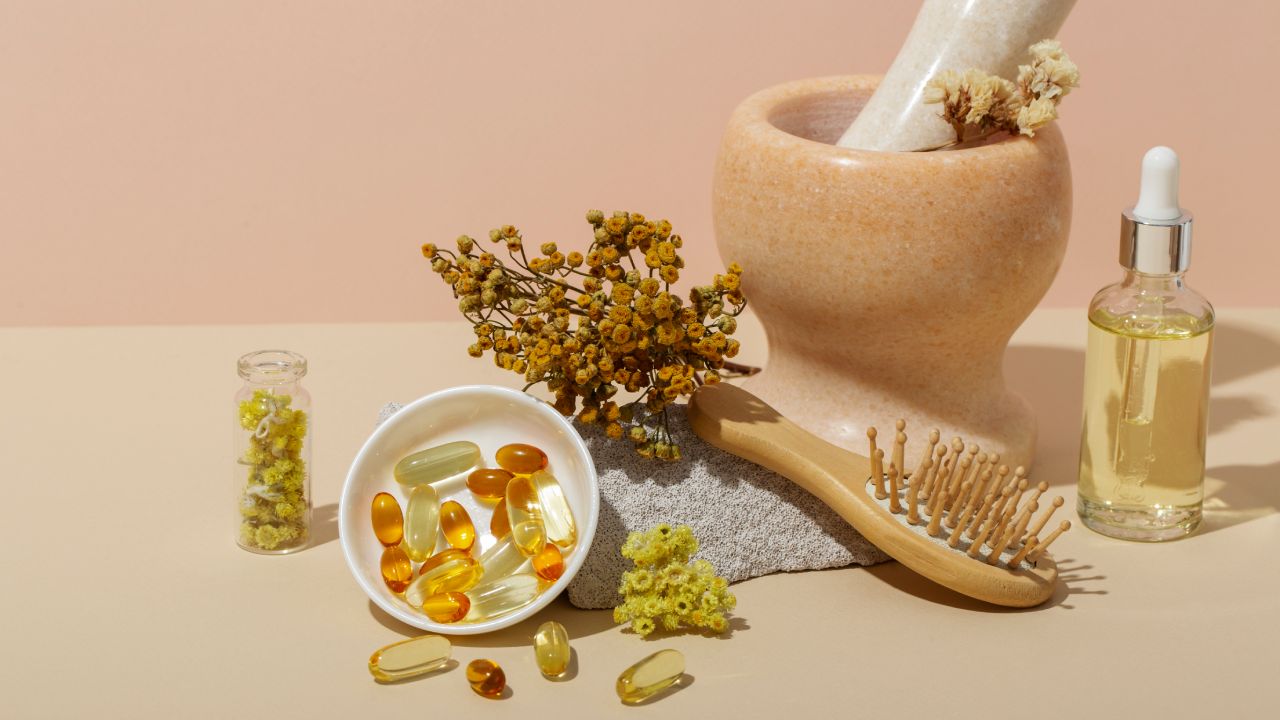 Compléments alimentaires cheveux