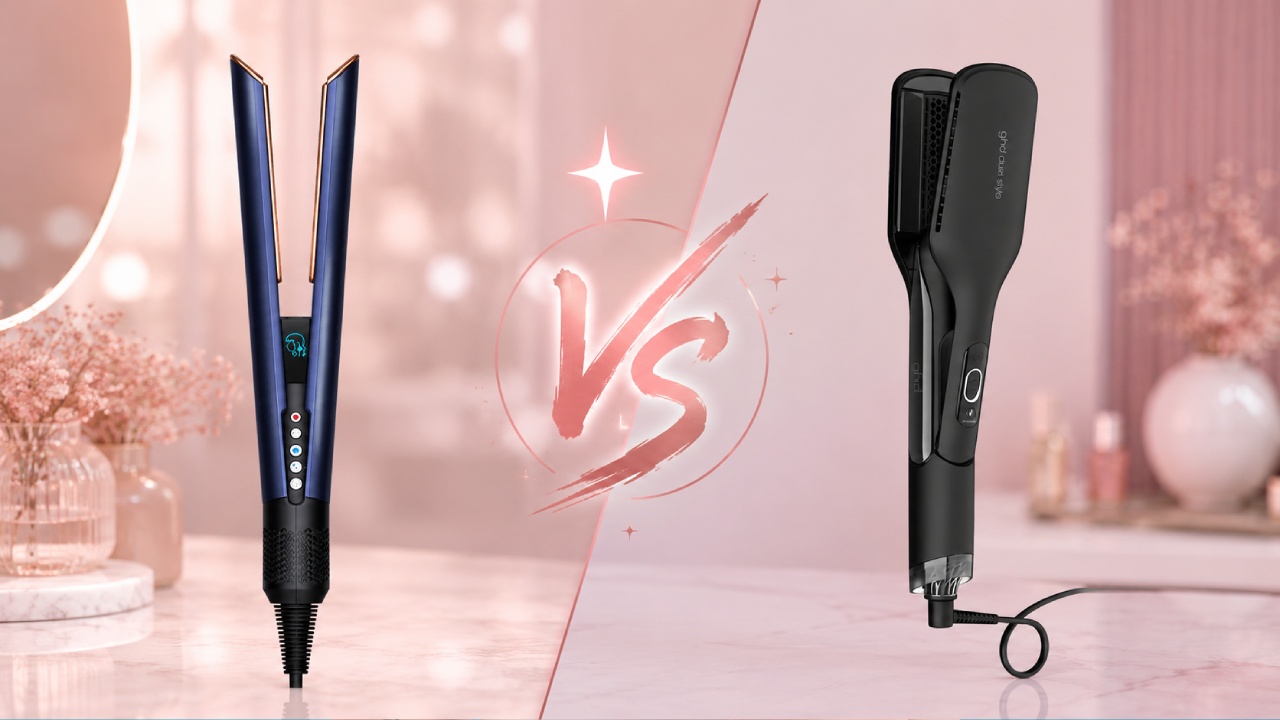 ghd duet style ou dyson airstrait
